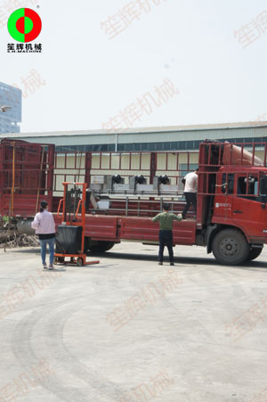 蔬果去皮清洗\提升風(fēng)干等加工處理設(shè)備裝車發(fā)往惠州客戶,！
