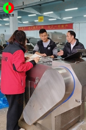 兩批客戶帶物料親臨我司試機(jī)考察,，并簽訂意向合同,！